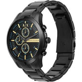 Armani Exchange Men’s Quartz Black Stainless Steel Black Dial 46mm Watch AX2164